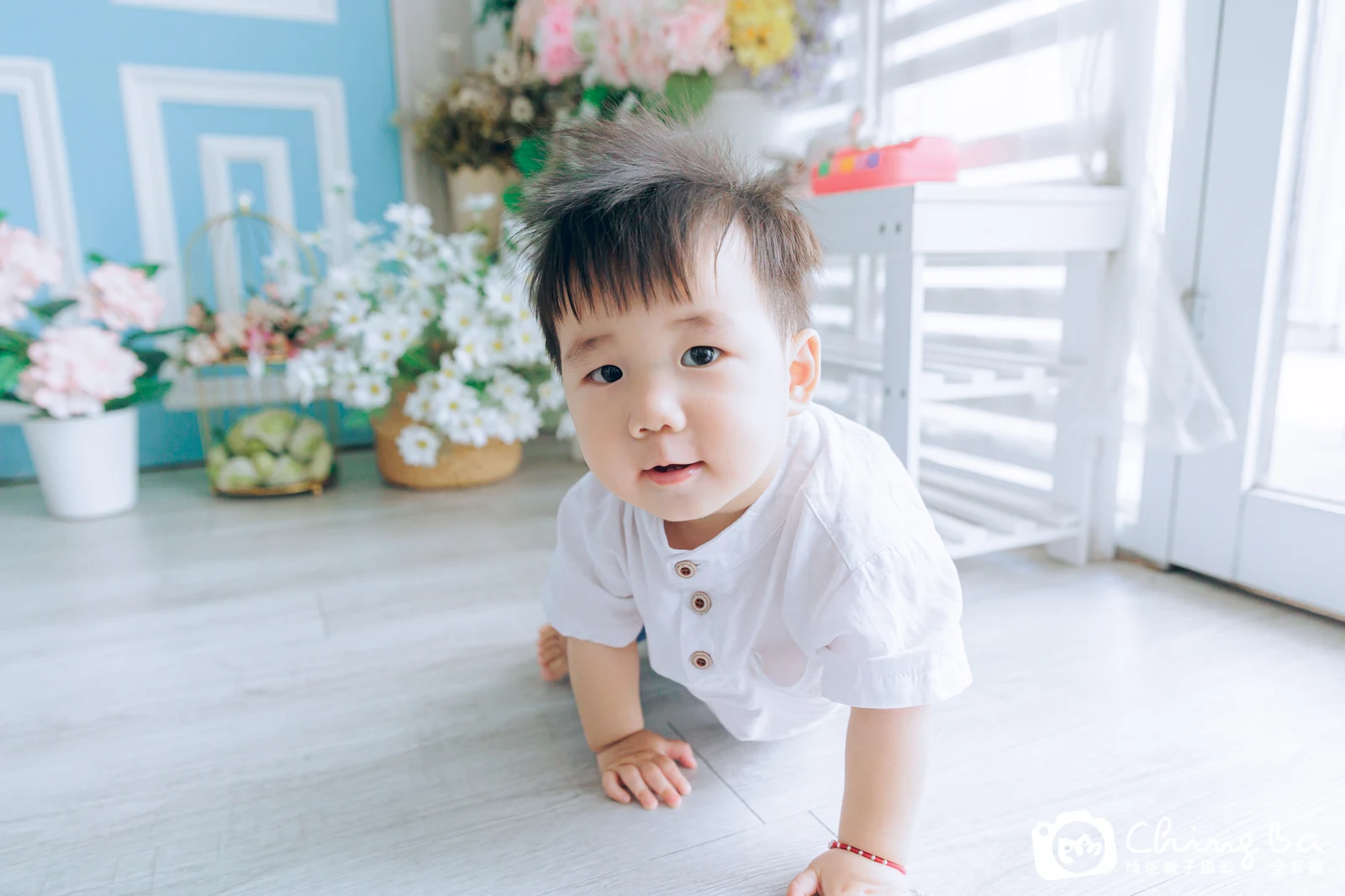 安安的抓周時光——晴爸親子攝影