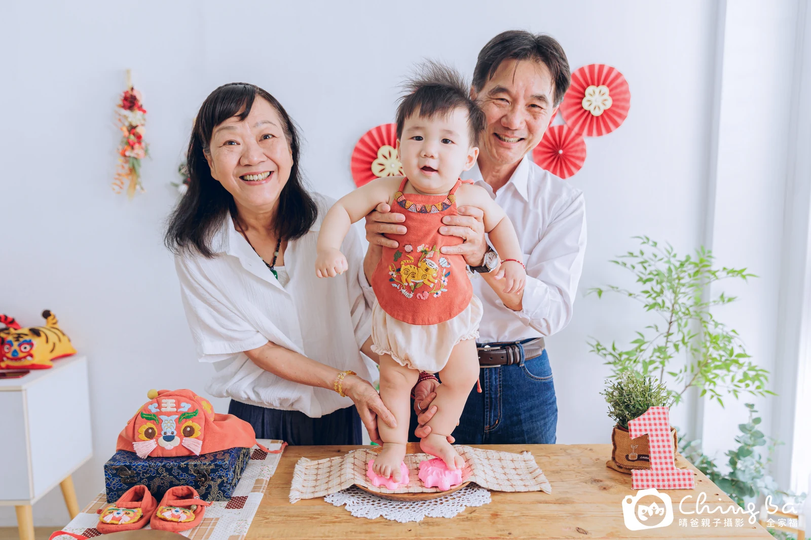 安安的抓周時光——晴爸親子攝影