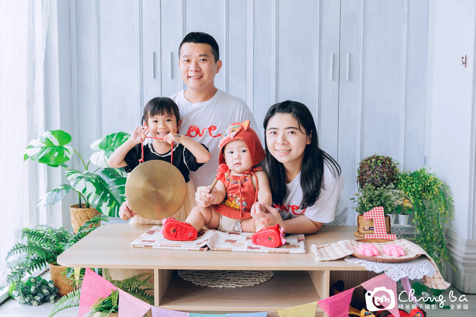 小序周歲抓周儀式的紀錄(2023 年夏季)
