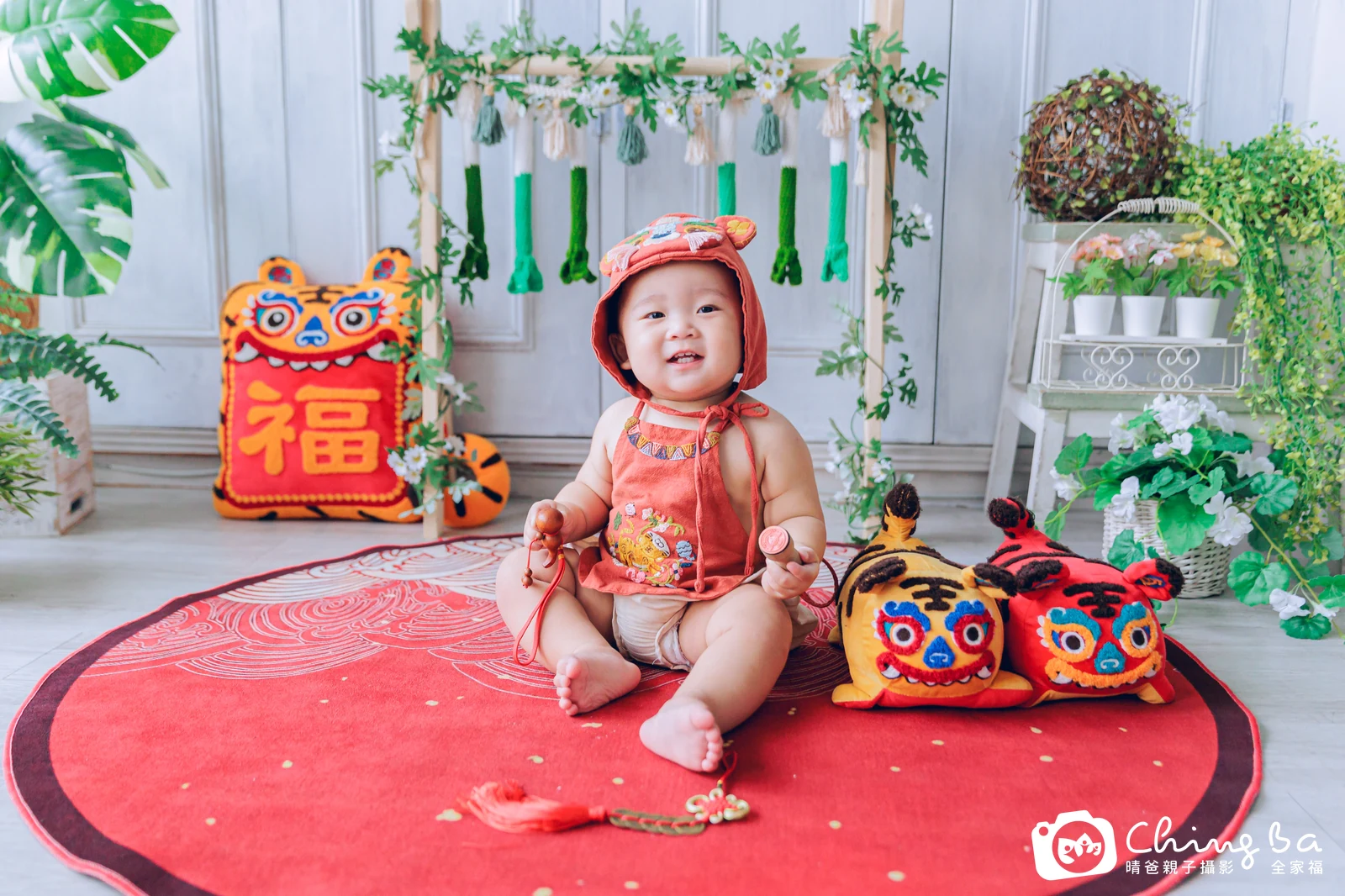 小序周歲抓周儀式的紀錄(2023 年夏季)