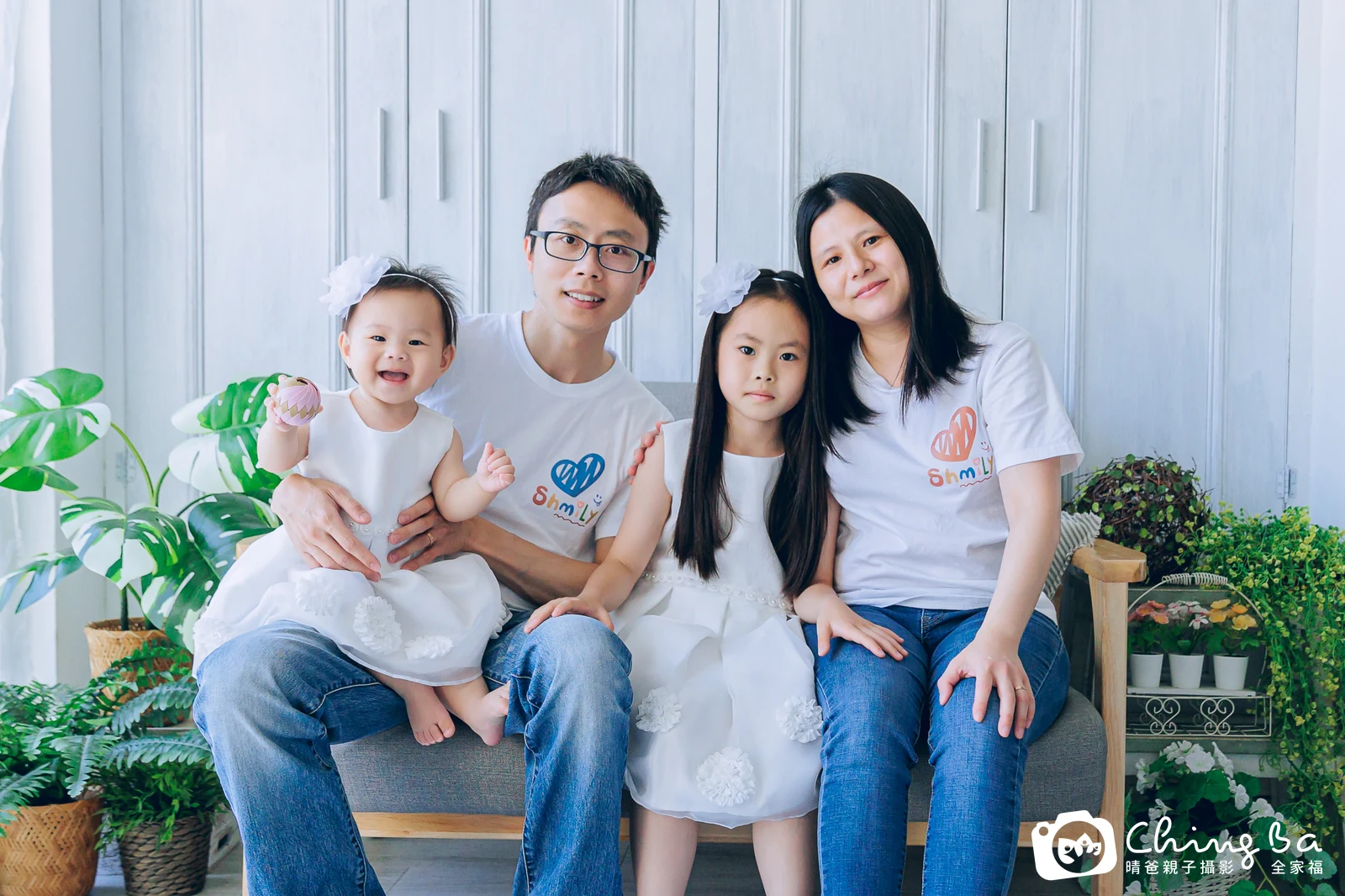 妹妹的台中小家庭抓周拍攝現場