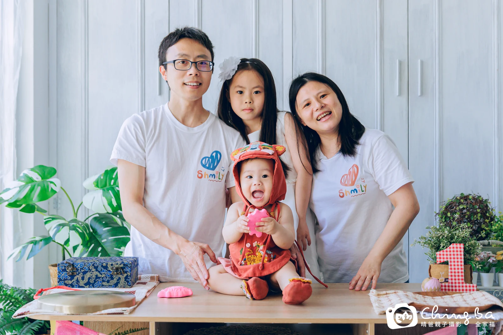 妹妹周歲抓周儀式的紀錄(2023 年夏季)