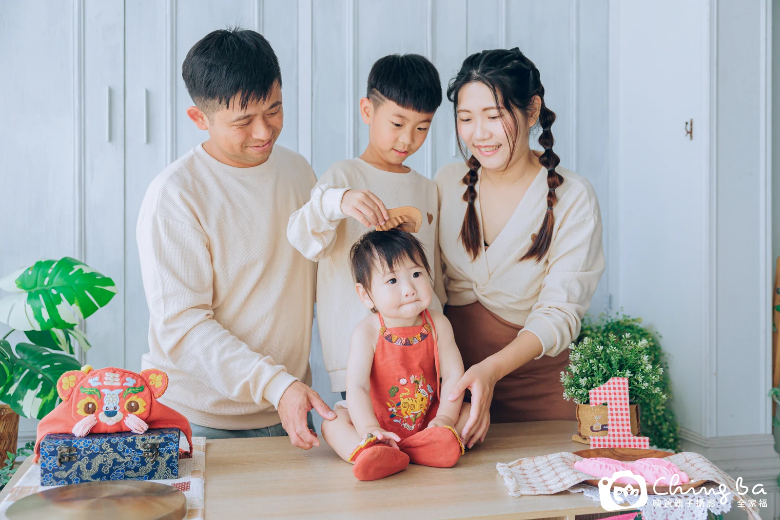 土豆周歲抓周儀式的紀錄(2026 年春季)