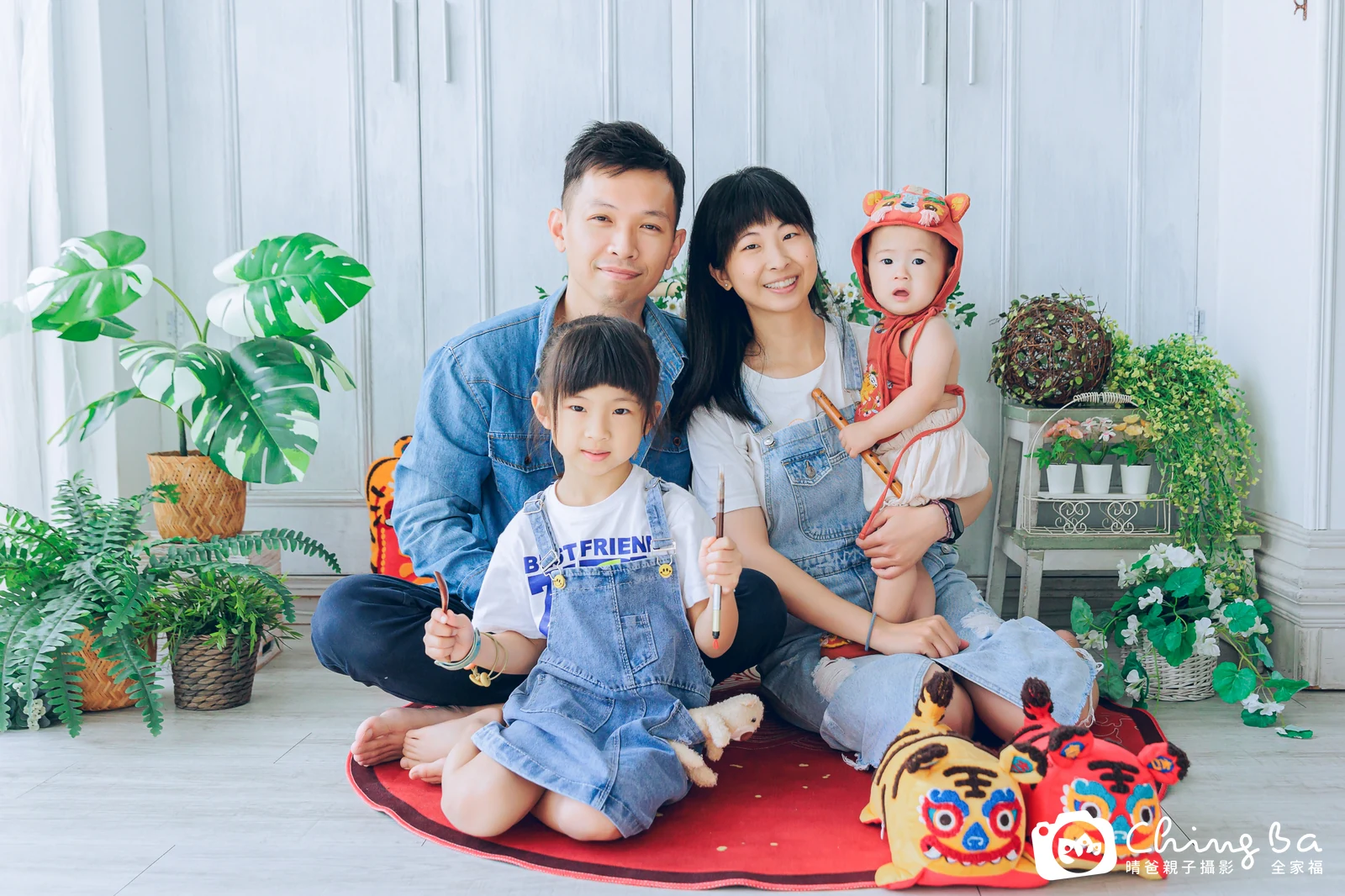 小家庭抓周拍作品|2023 年冬季|晴爸親子攝影