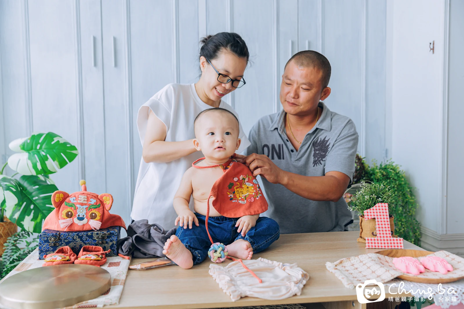 弟弟的抓周時光——晴爸親子攝影