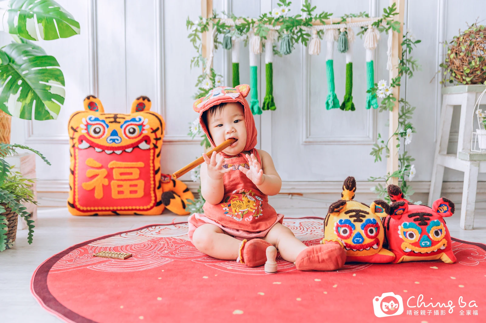 MOMO周歲抓周儀式的紀錄(2022 年冬季)