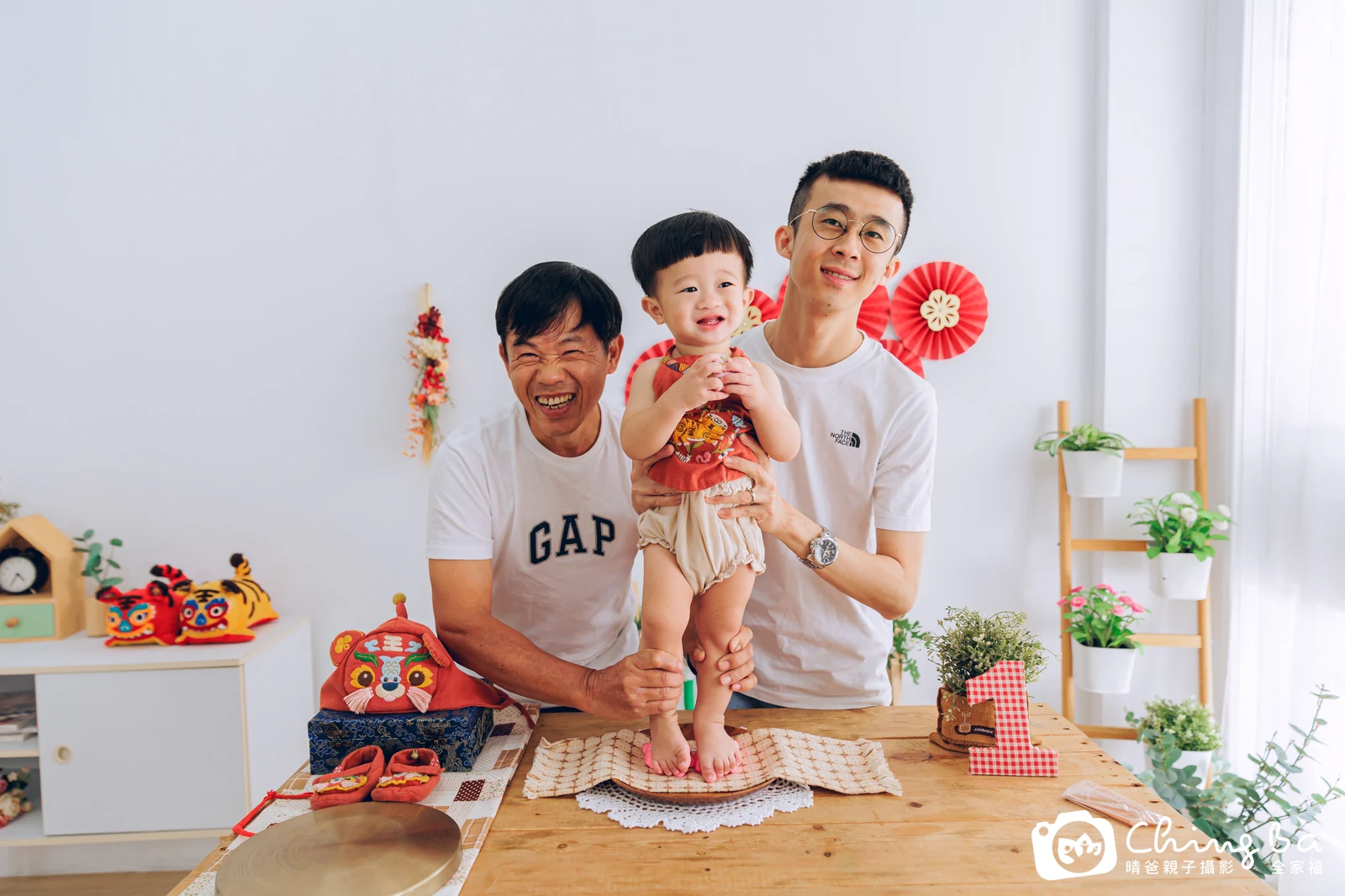 暘暘的抓周時光——晴爸親子攝影