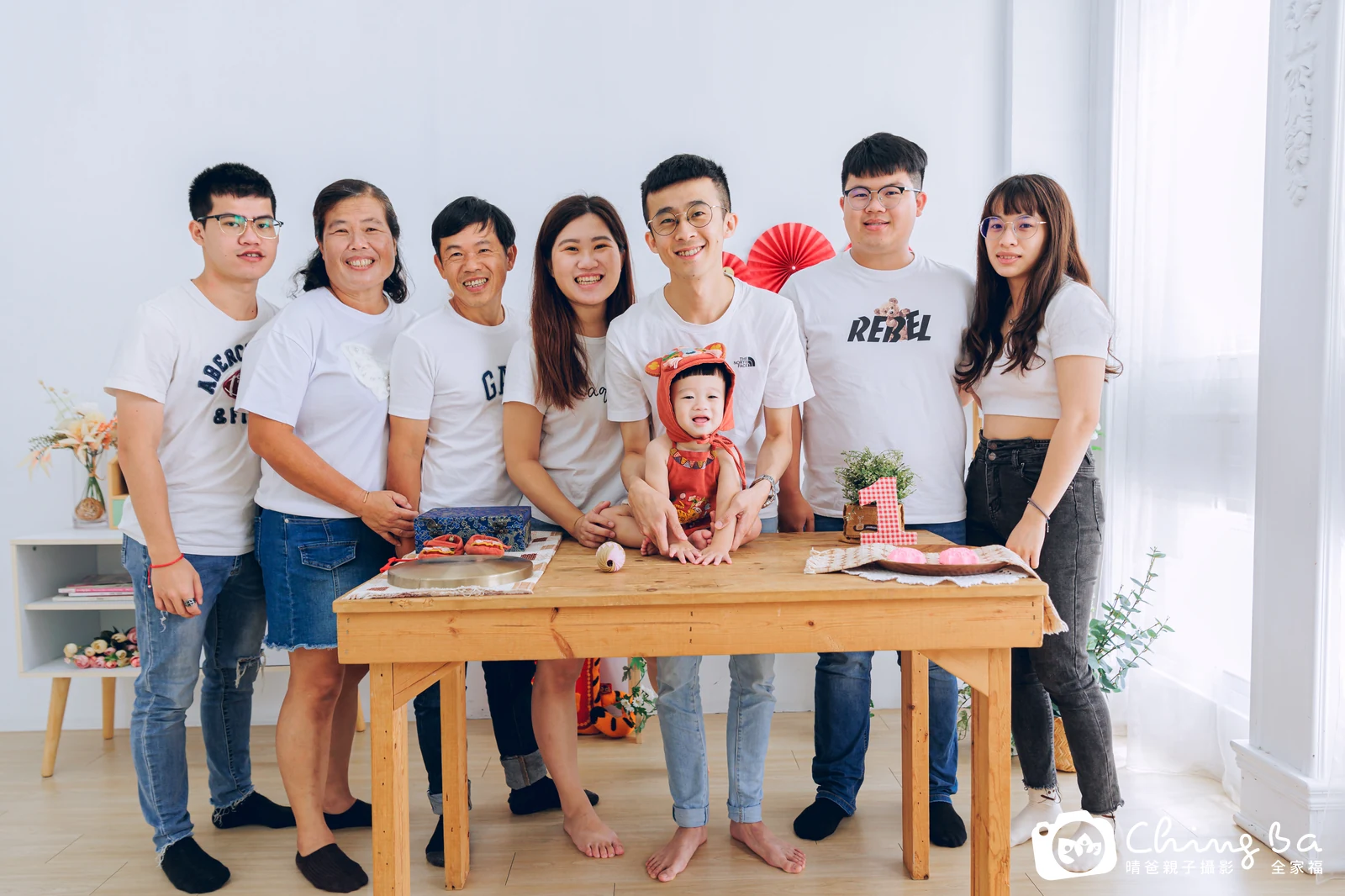 暘暘的抓周時光——晴爸親子攝影