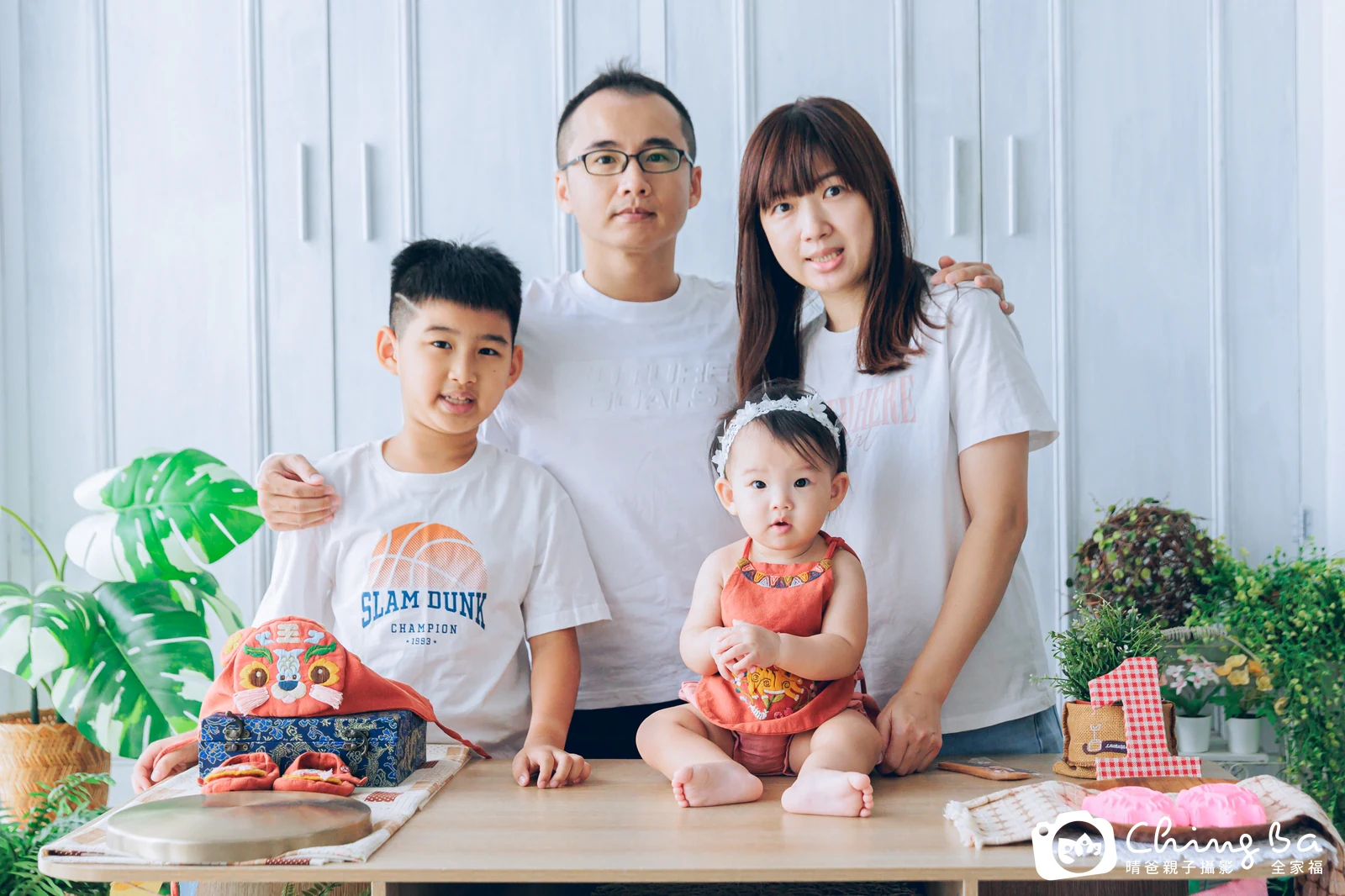 晴周歲抓周儀式的紀錄(2024 年冬季)