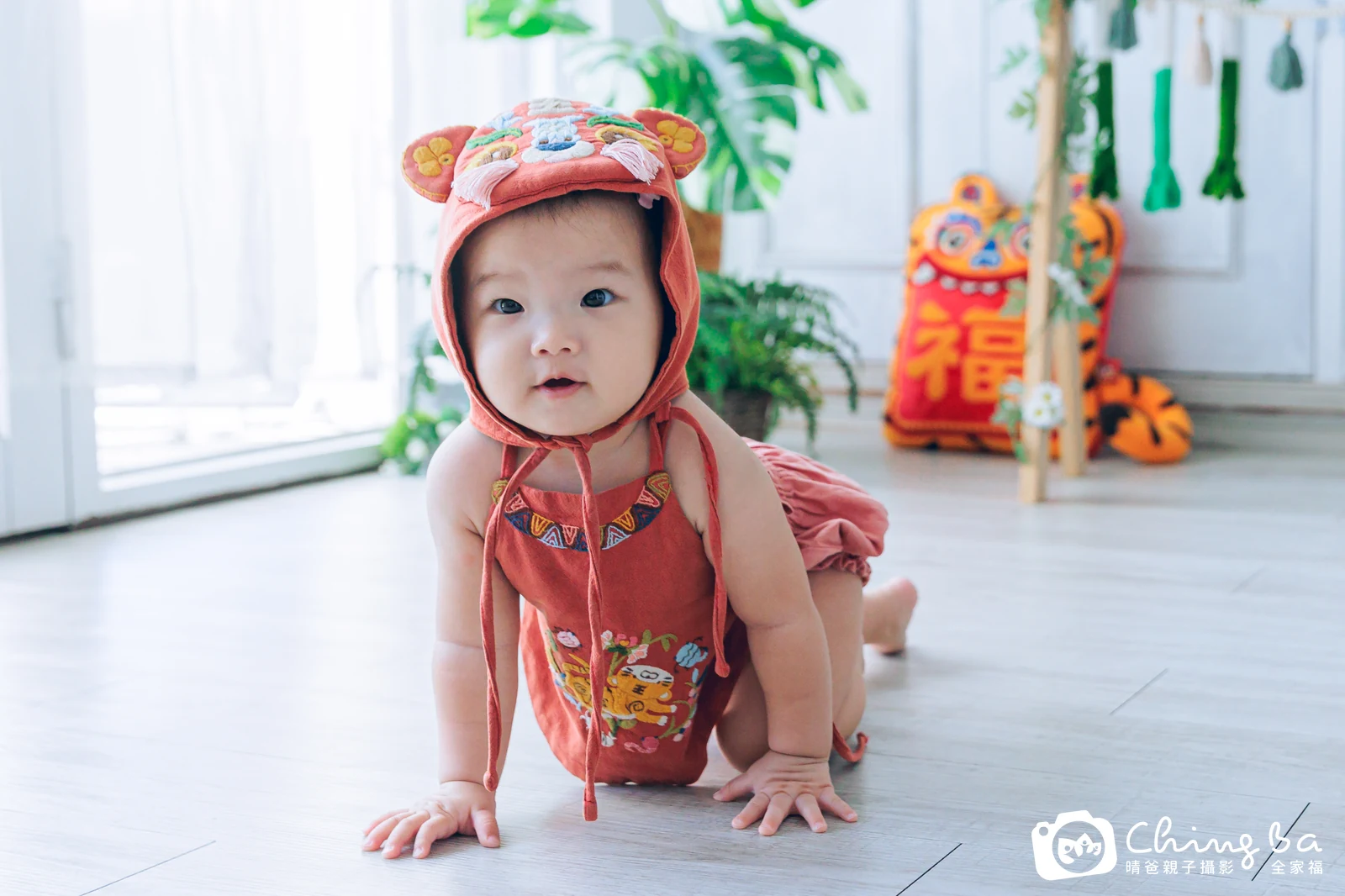 晴周歲抓周儀式的紀錄(2024 年冬季)