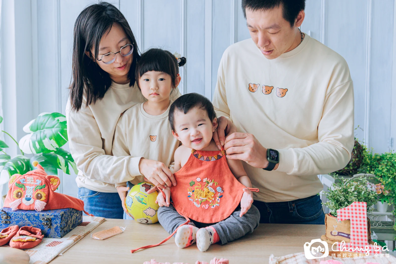 纓的抓周時光——晴爸親子攝影