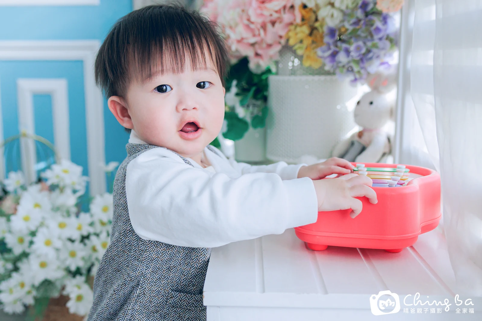 弟弟的抓周時光——晴爸親子攝影