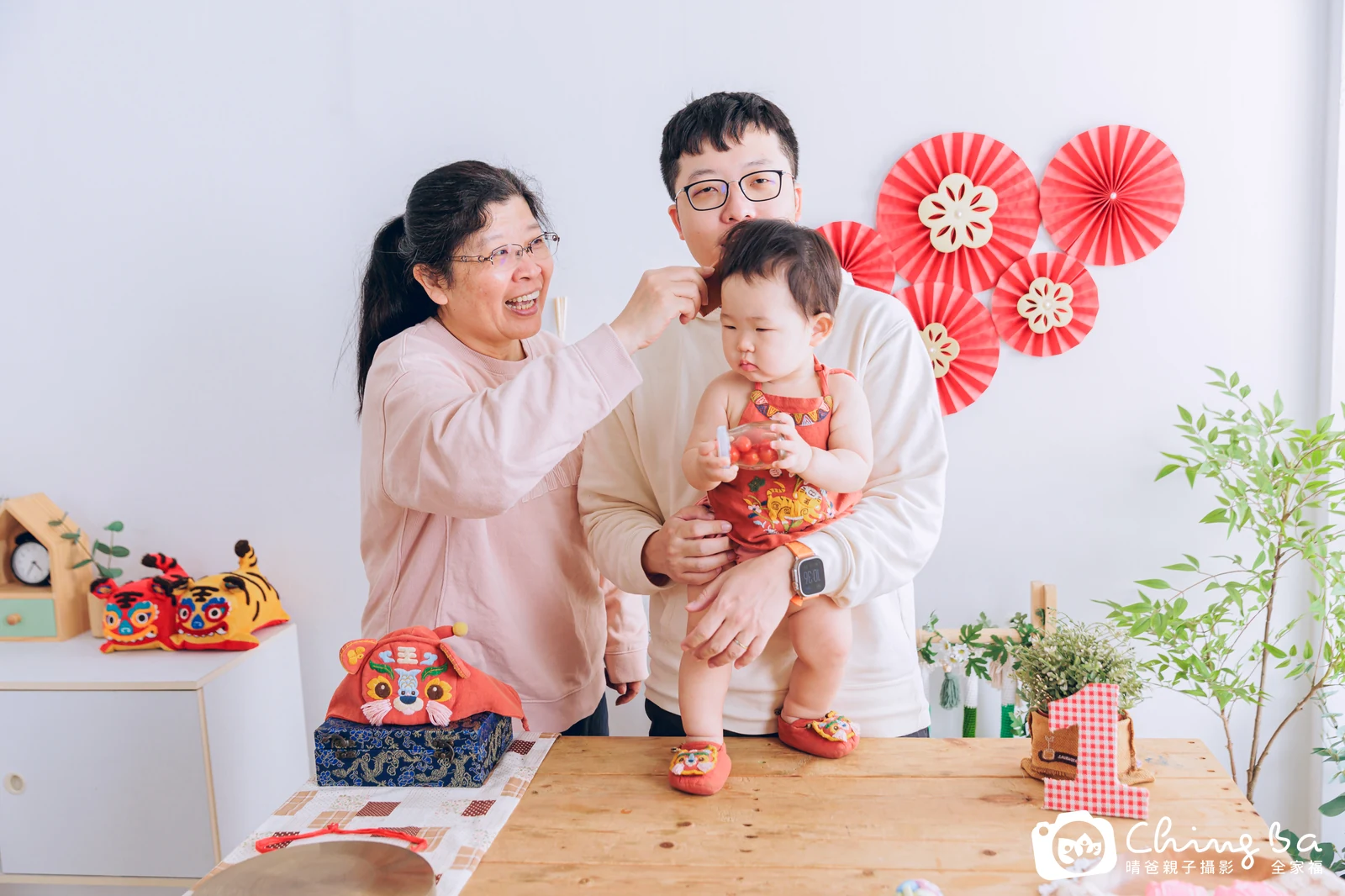 芙的抓周時光——晴爸親子攝影