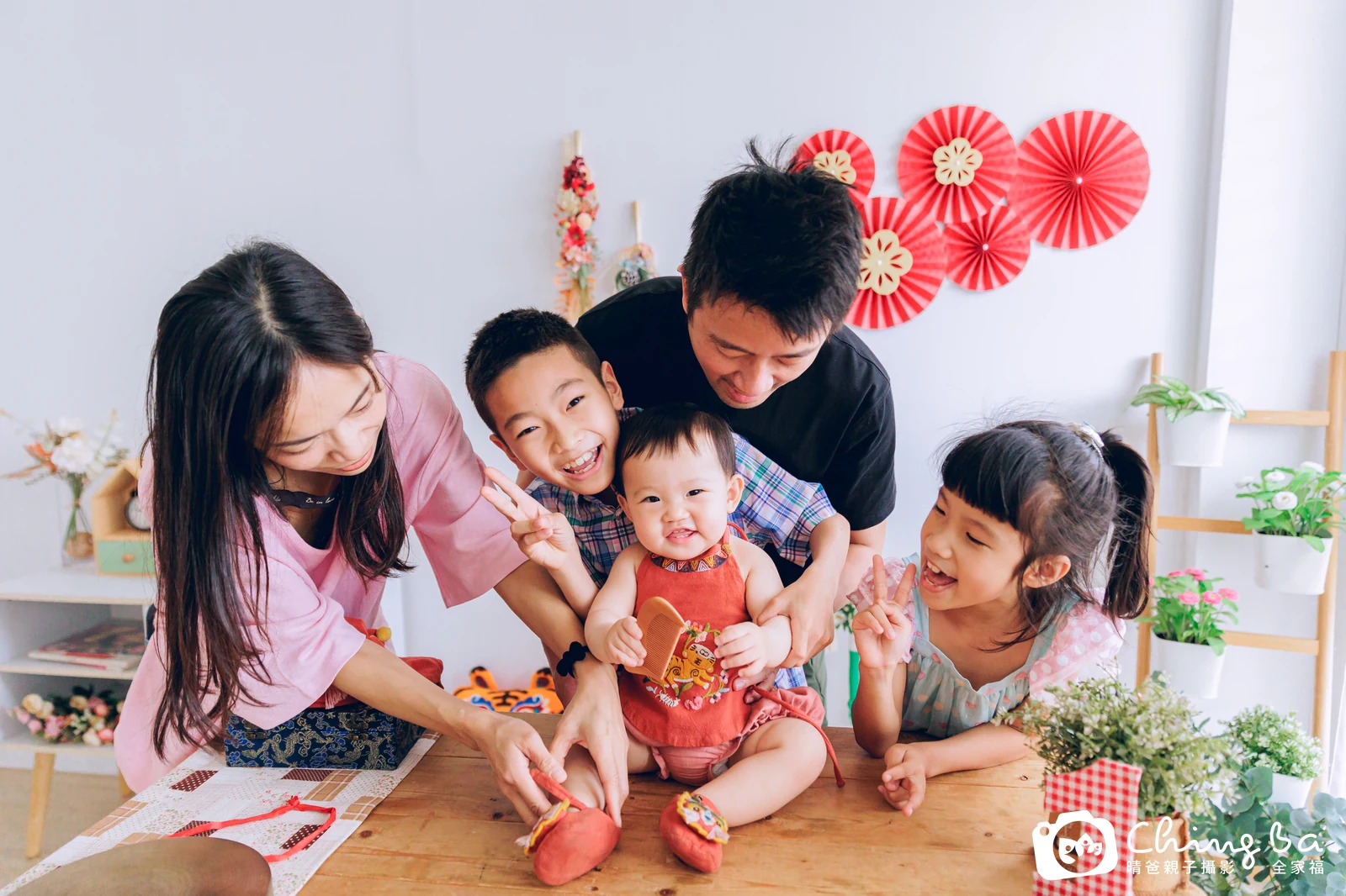 芯芯的抓周時光——晴爸親子攝影