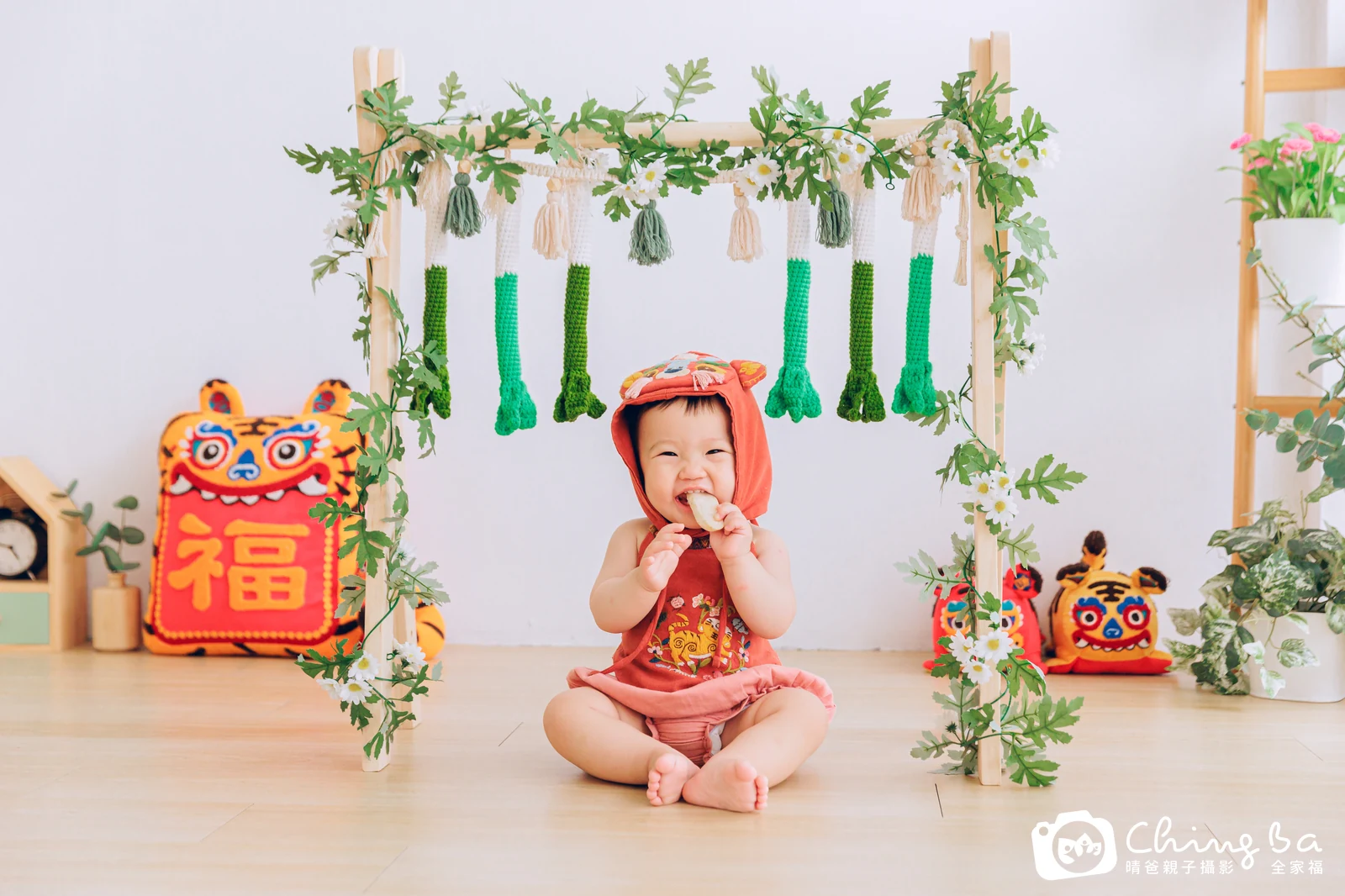 芯芯的抓周時光——晴爸親子攝影