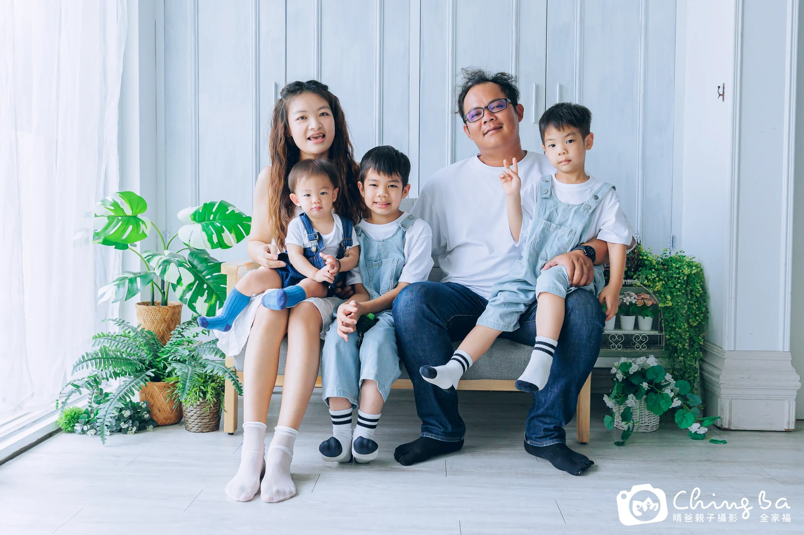 小家庭抓周拍作品｜2024 年夏季｜晴爸親子攝影