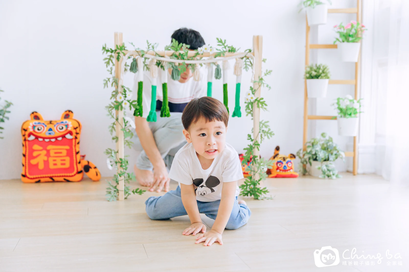 晴晴周歲抓周儀式的紀錄（2022 年秋季）