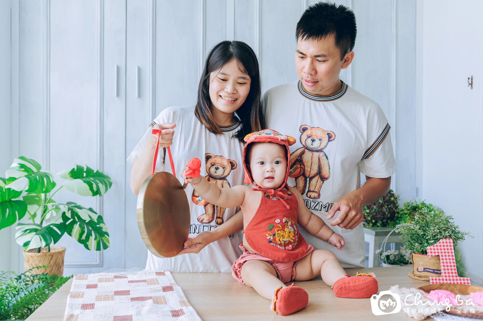 筑筑周歲抓周儀式的紀錄(2022 年秋季)