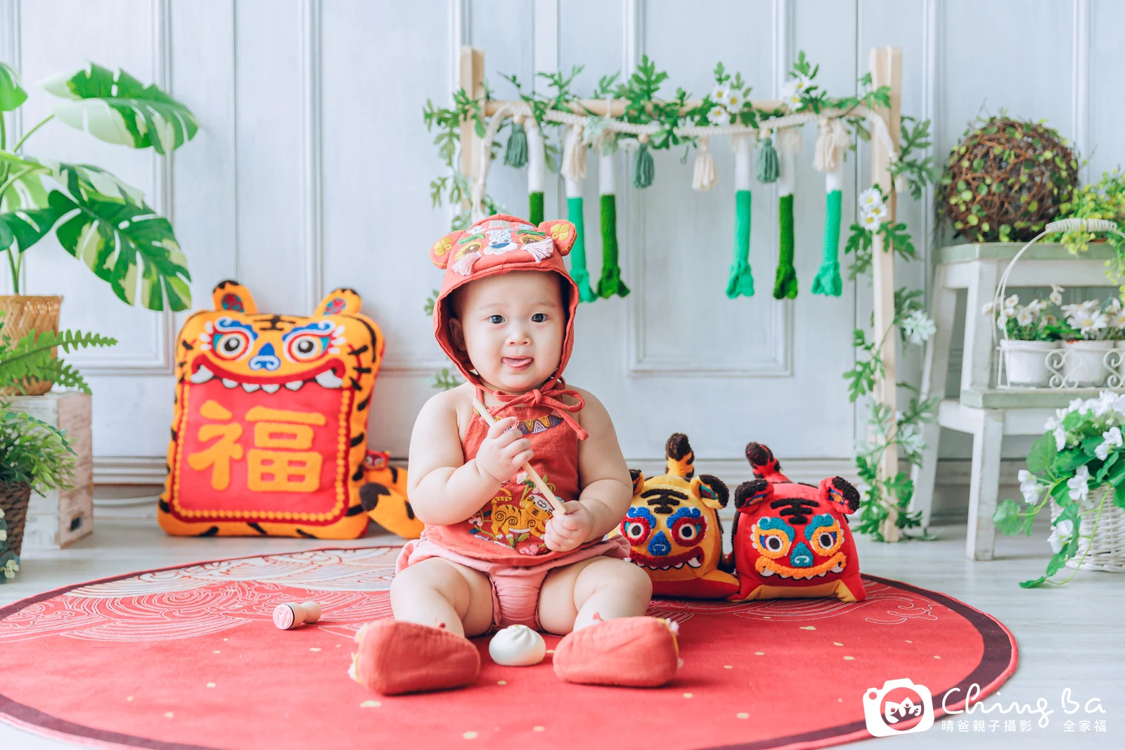 筑筑周歲抓周儀式的紀錄(2022 年秋季)