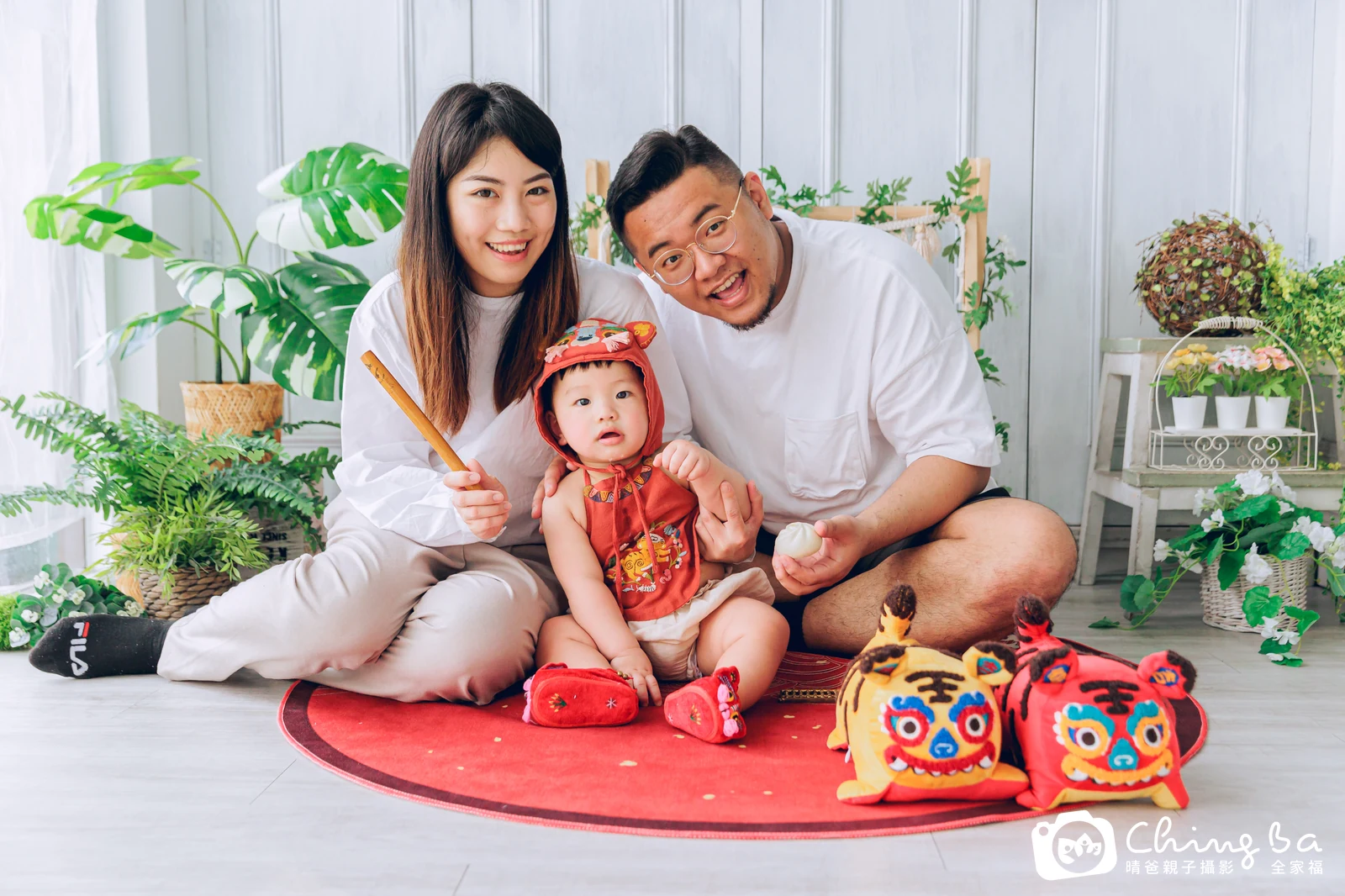 BoBo周歲抓周儀式的紀錄（2023 年春季）