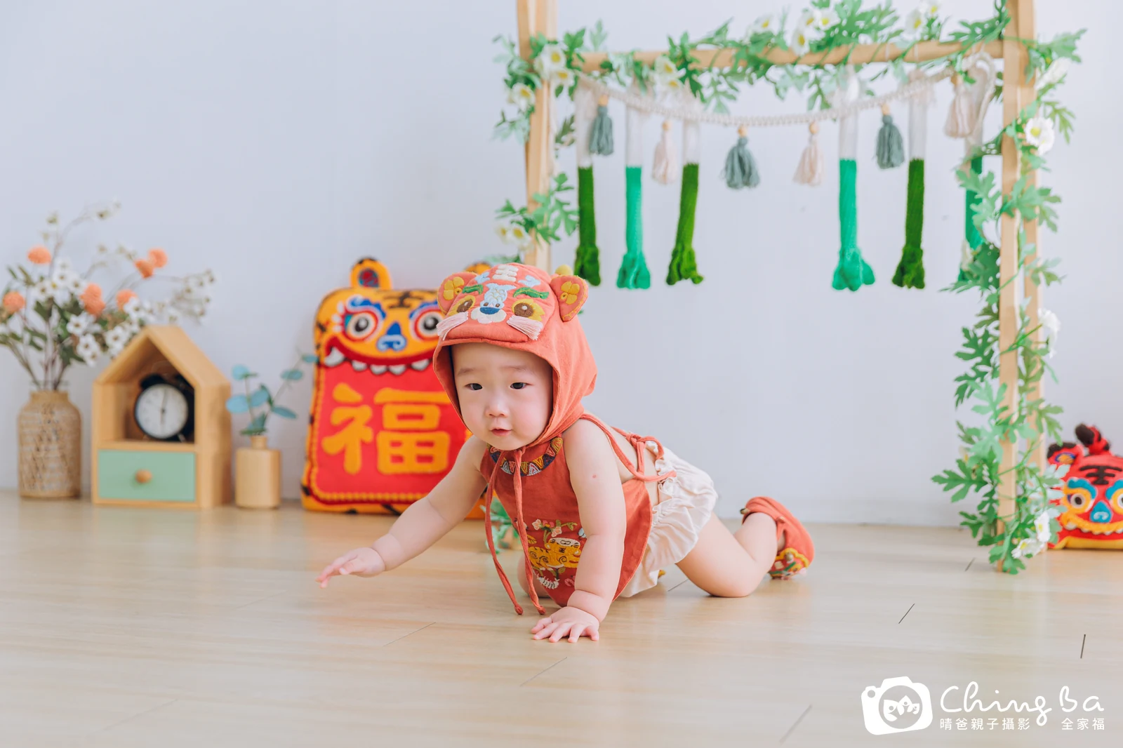 銨銨的抓周時光——晴爸親子攝影