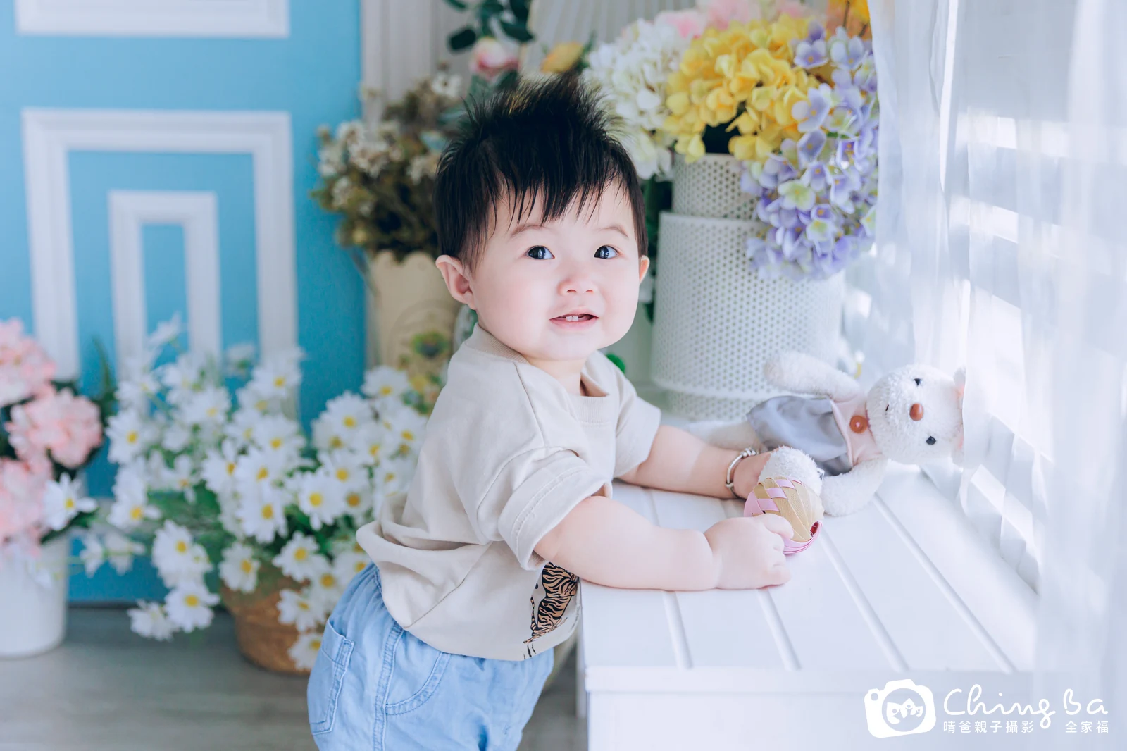 妞妞的抓周時光——晴爸親子攝影