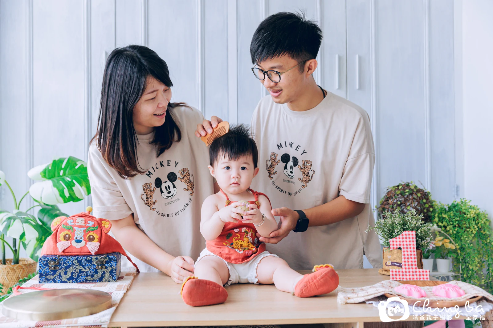 妞妞的抓周時光——晴爸親子攝影