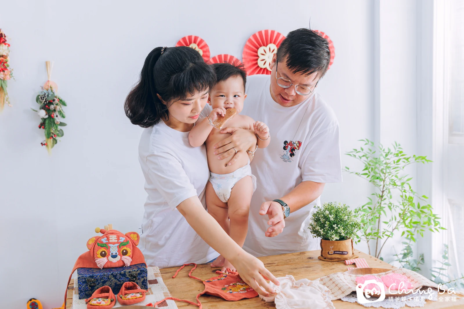 福寶的抓周時光——晴爸親子攝影
