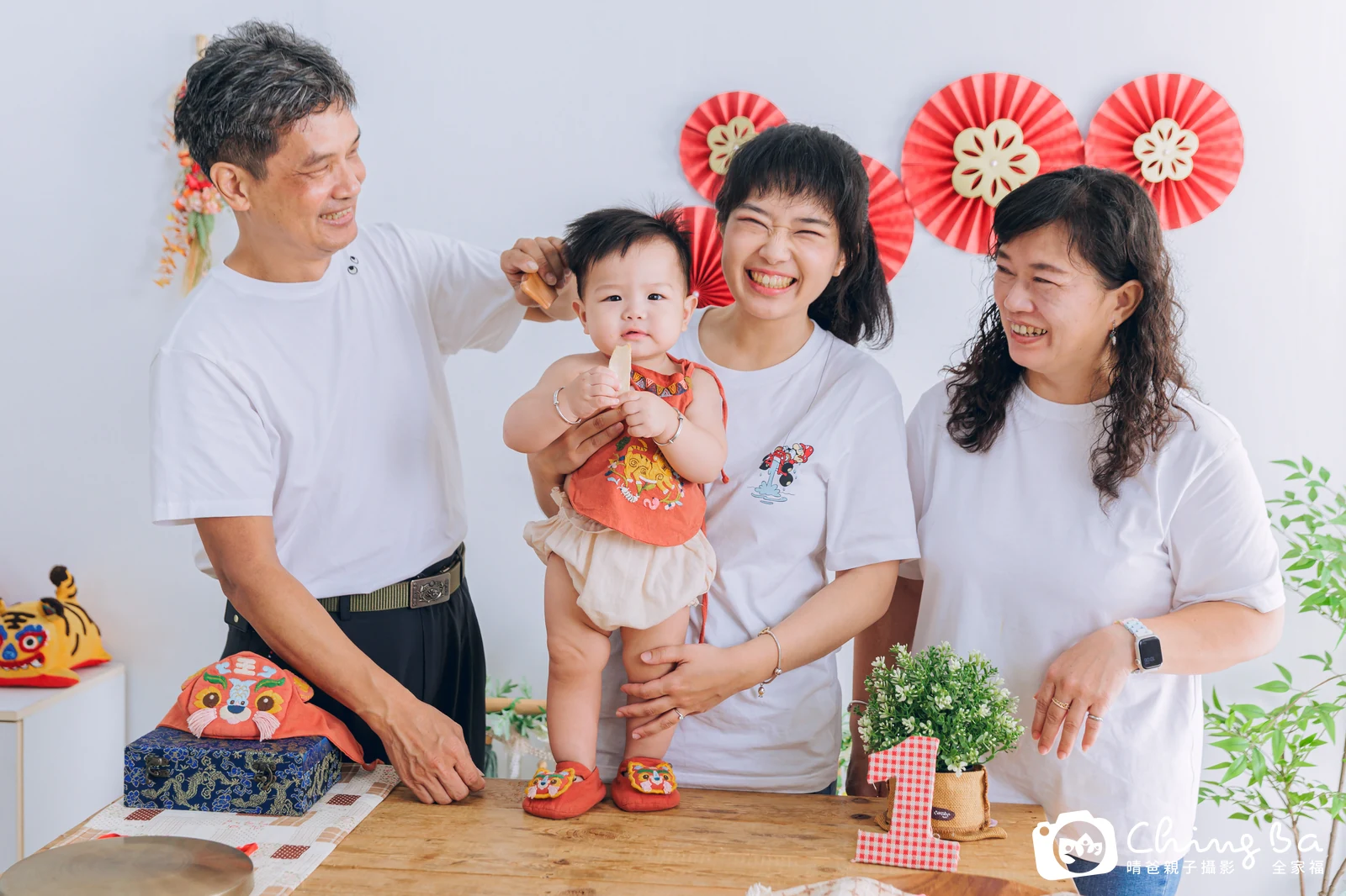 福寶的抓周時光——晴爸親子攝影