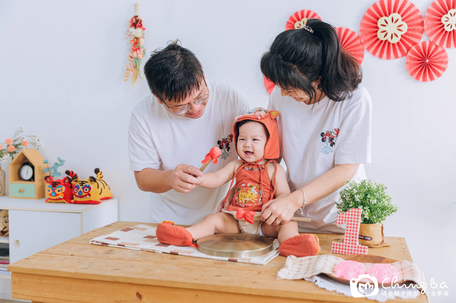 福寶的抓周時光——晴爸親子攝影