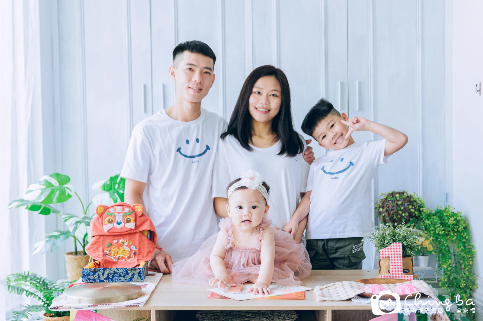 扉扉的抓周時光——晴爸親子攝影