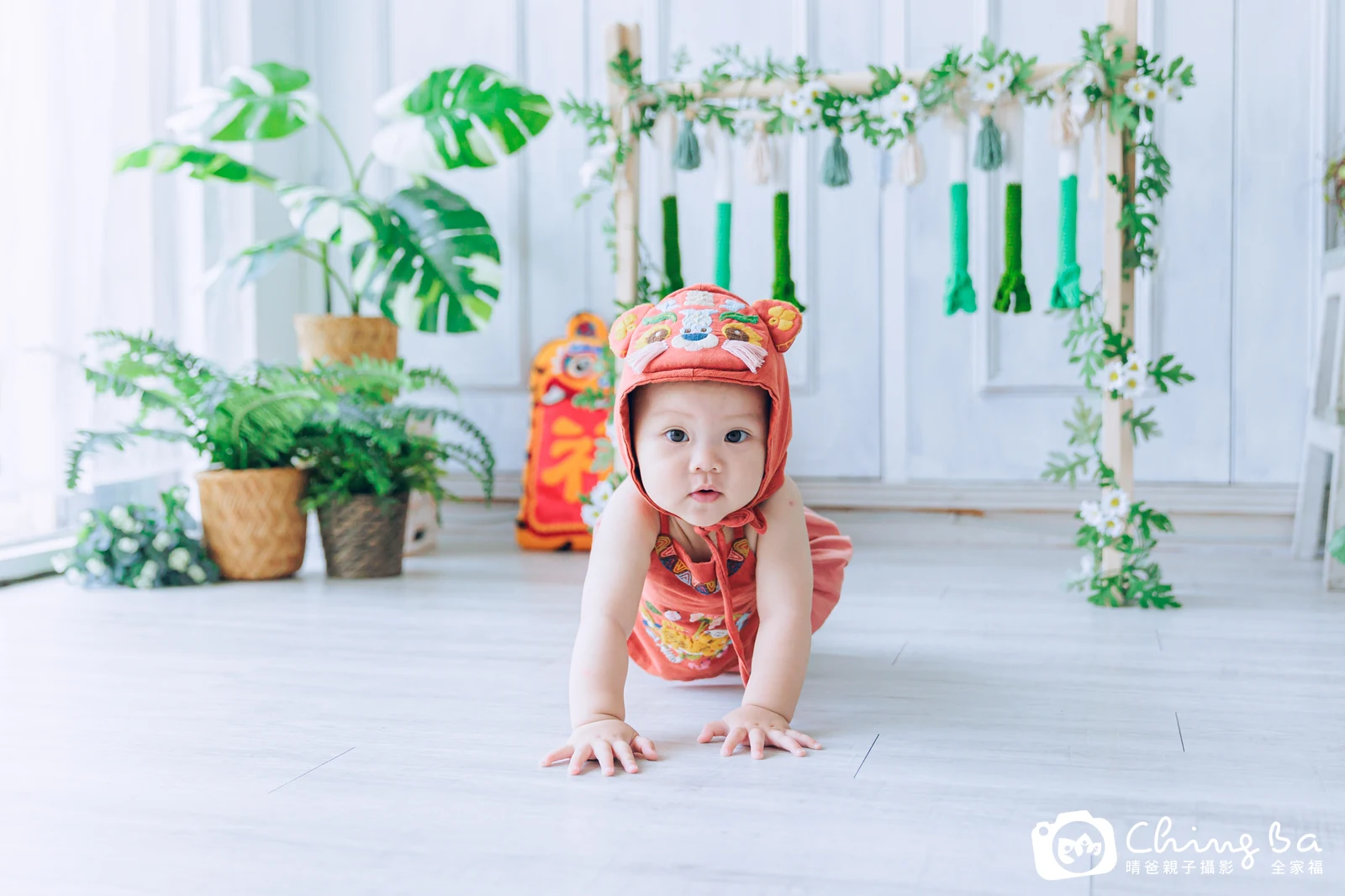 扉扉周歲抓周儀式的紀錄（2023 年夏季）