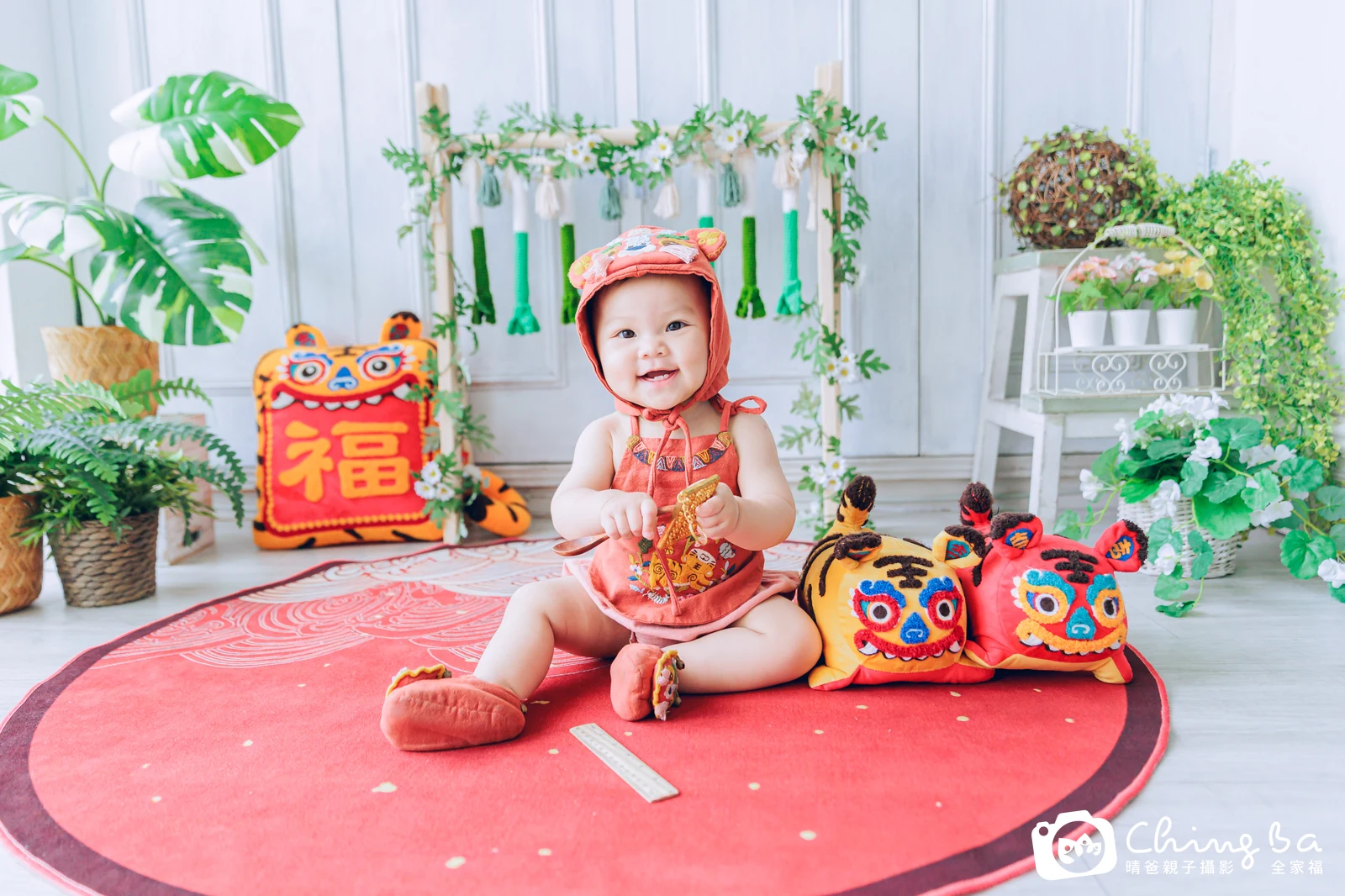 小家庭抓周拍作品|2023 年夏季|晴爸親子攝影