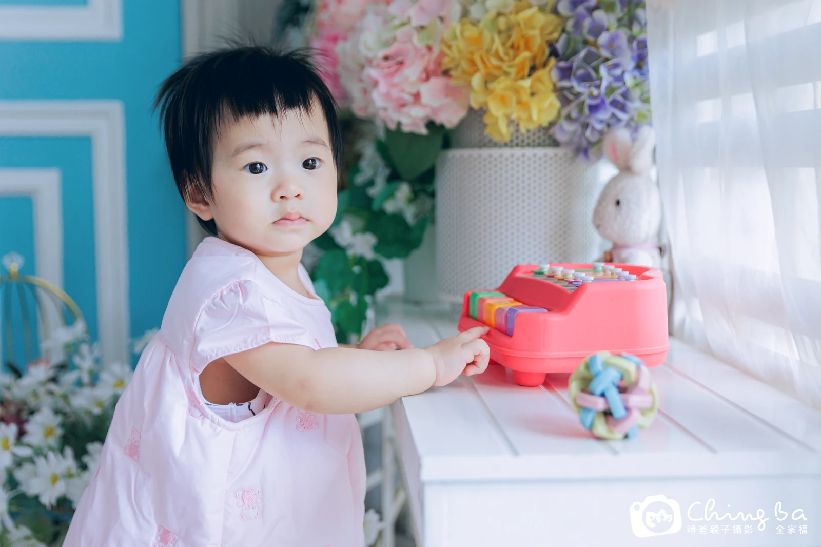 小瑜的抓周時光——晴爸親子攝影