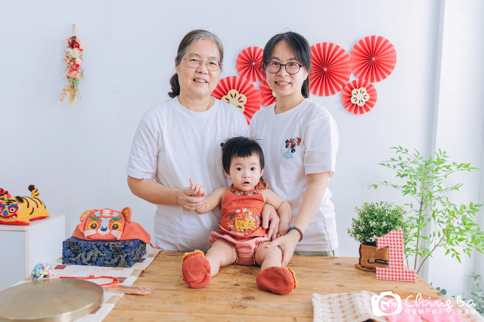 小瑜的抓周時光——晴爸親子攝影