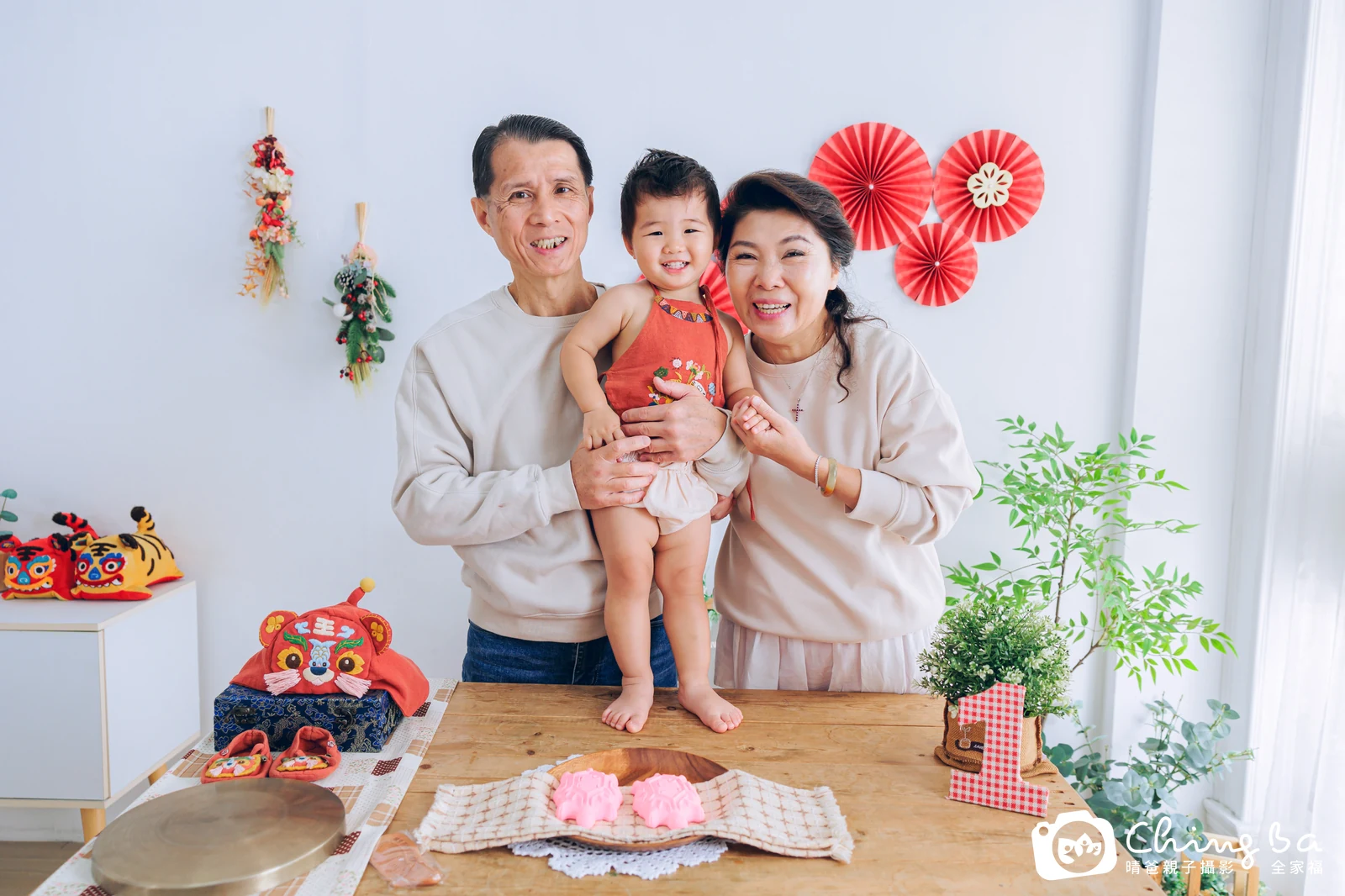 Teddy的抓周時光——晴爸親子攝影