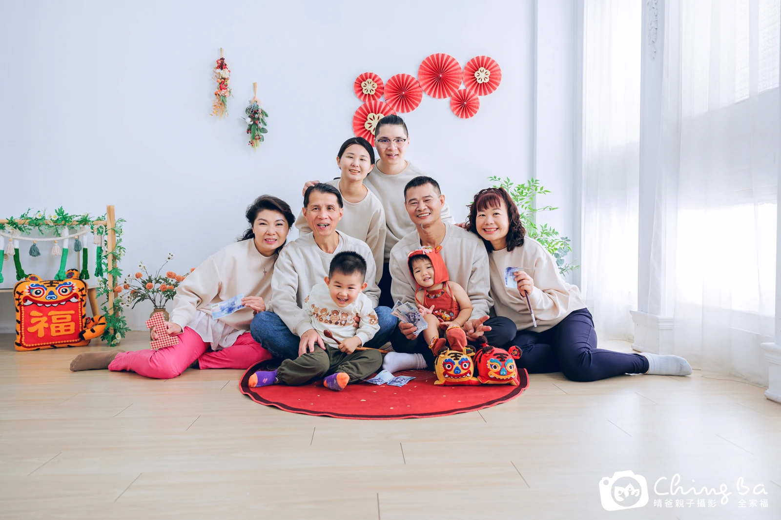 Teddy周歲抓周儀式的紀錄（2025 年冬季）