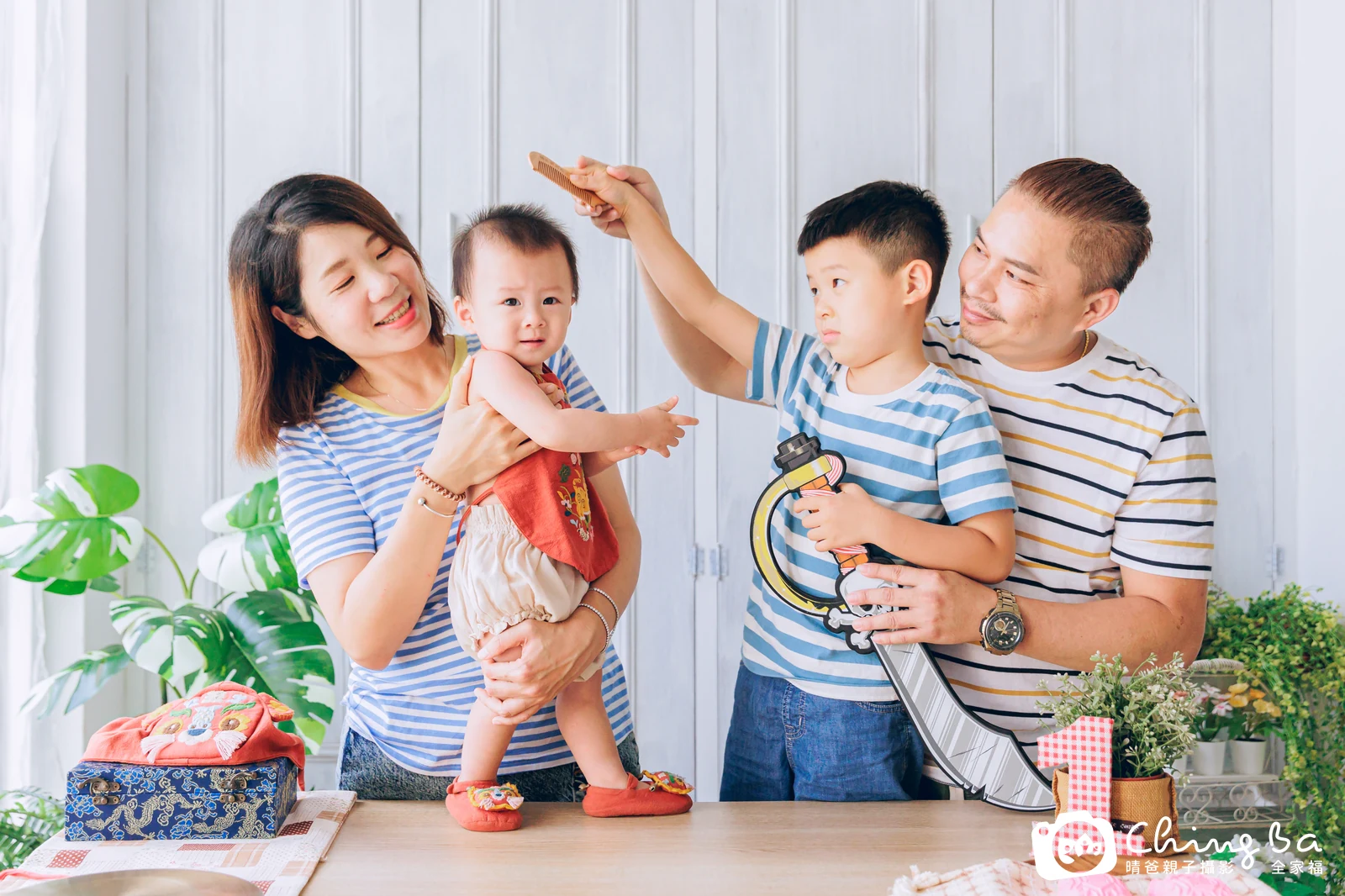 二嘟周歲抓周儀式的紀錄（2023 年夏季）