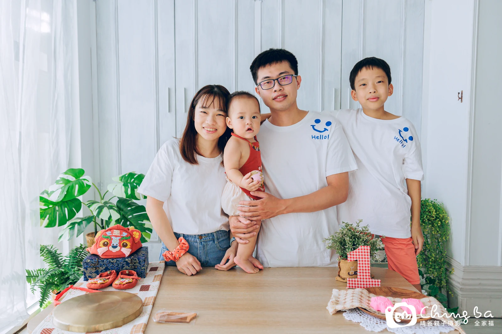 逵逵的抓周時光——晴爸親子攝影
