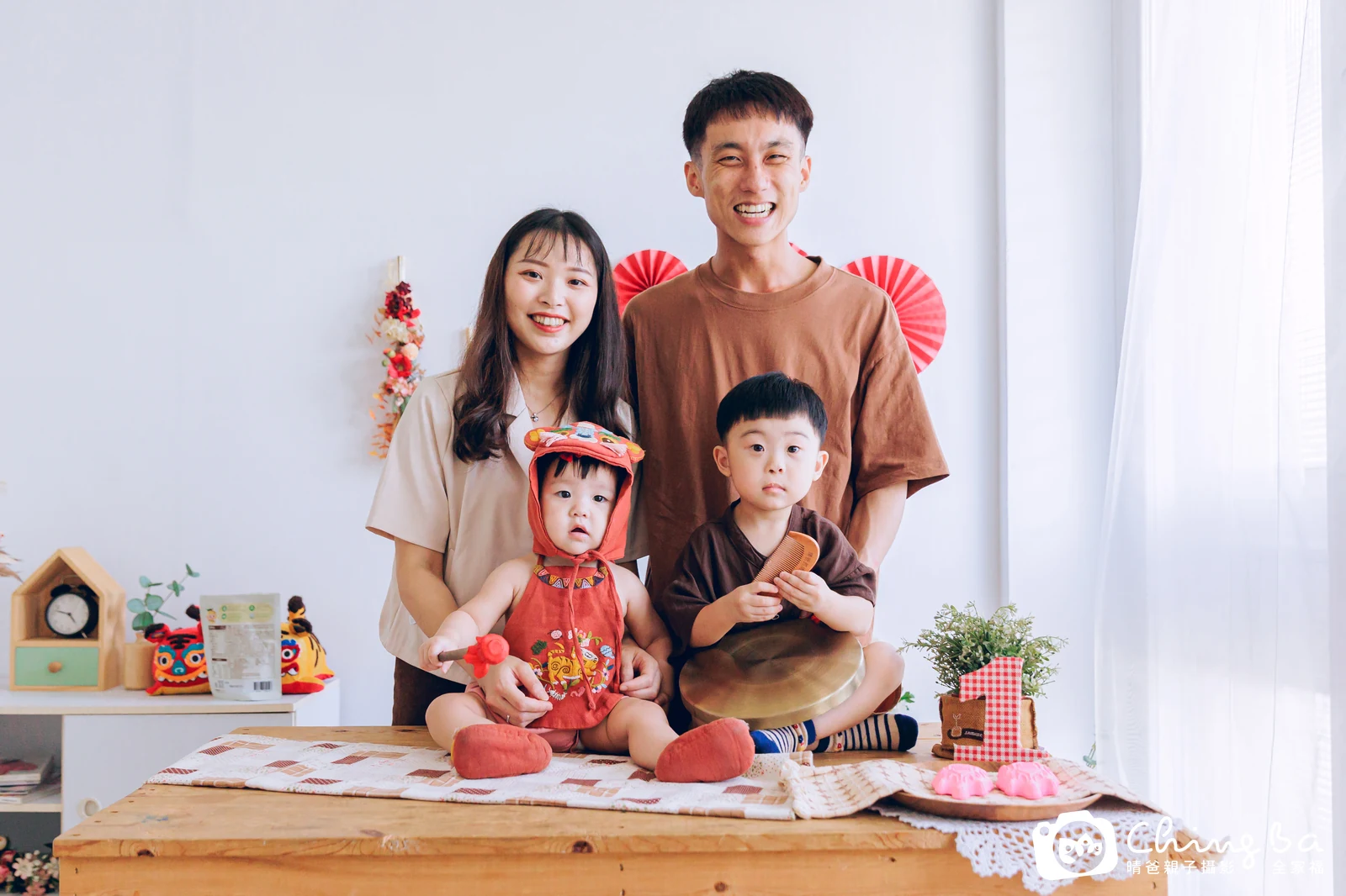 椛椛周歲抓周儀式的紀錄(2023 年夏季)