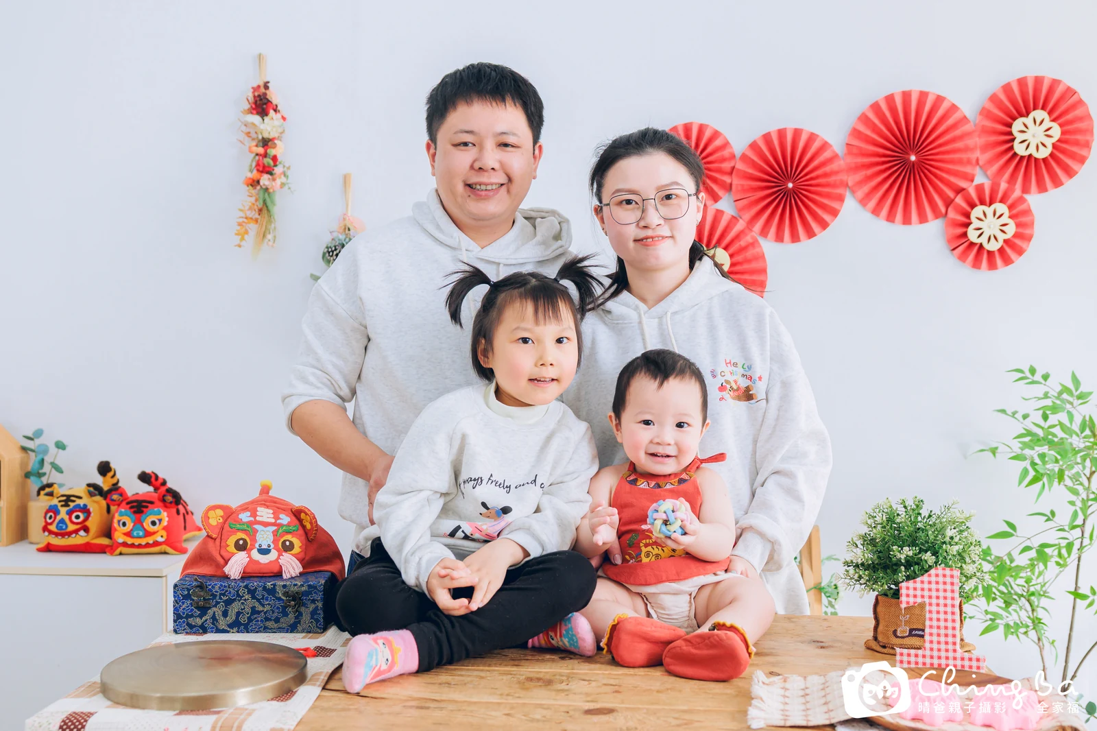 程程的抓周時光——晴爸親子攝影