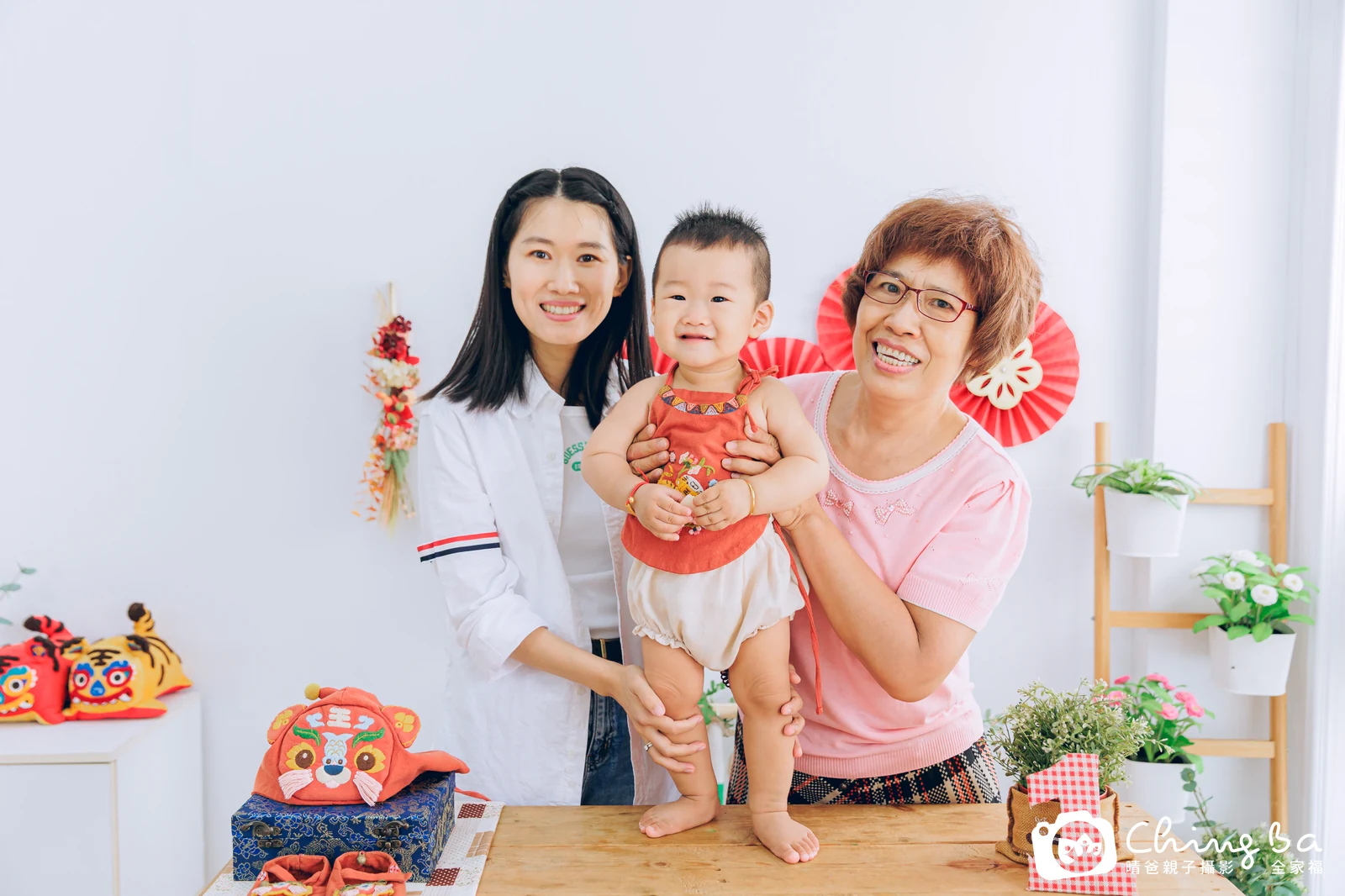 霖的抓周時光——晴爸親子攝影