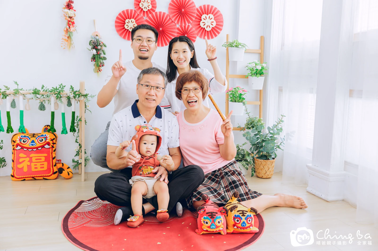 霖周歲抓周儀式的紀錄（2023 年秋季）