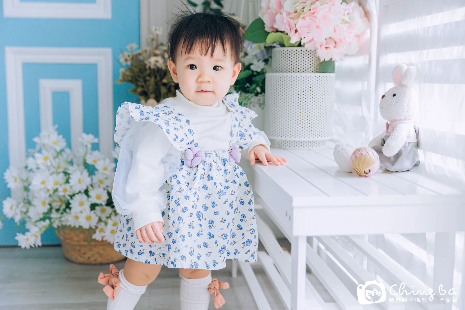 小泡麵的抓周時光——晴爸親子攝影