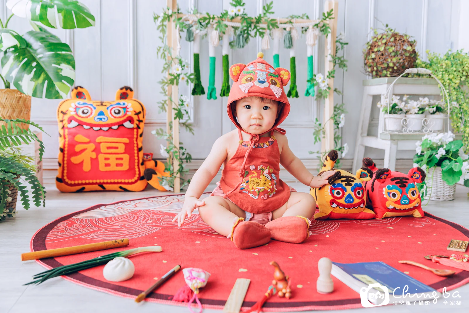 小泡麵周歲抓周儀式的紀錄（2022 年冬季）