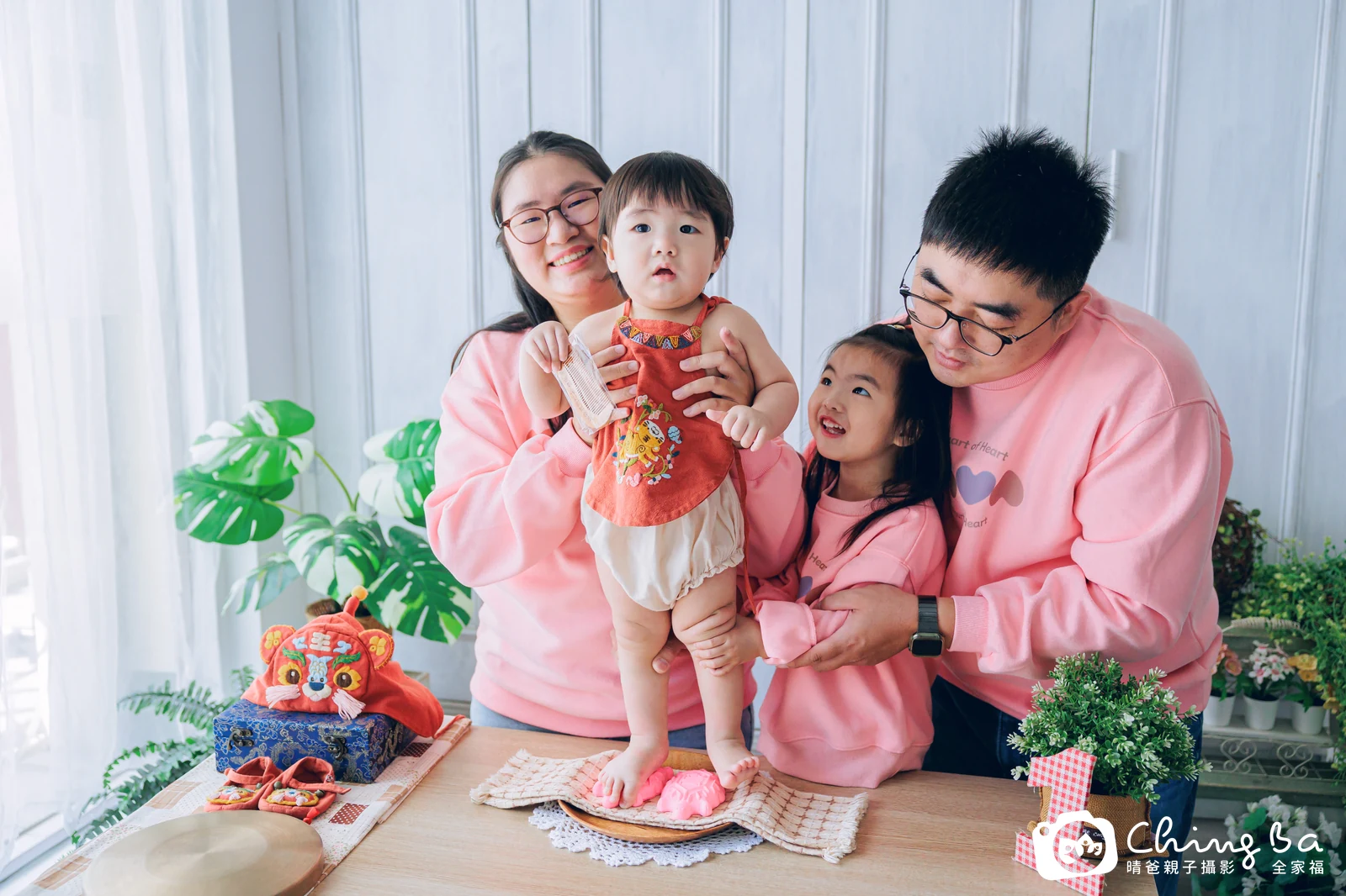 阿榮的抓周時光——晴爸親子攝影