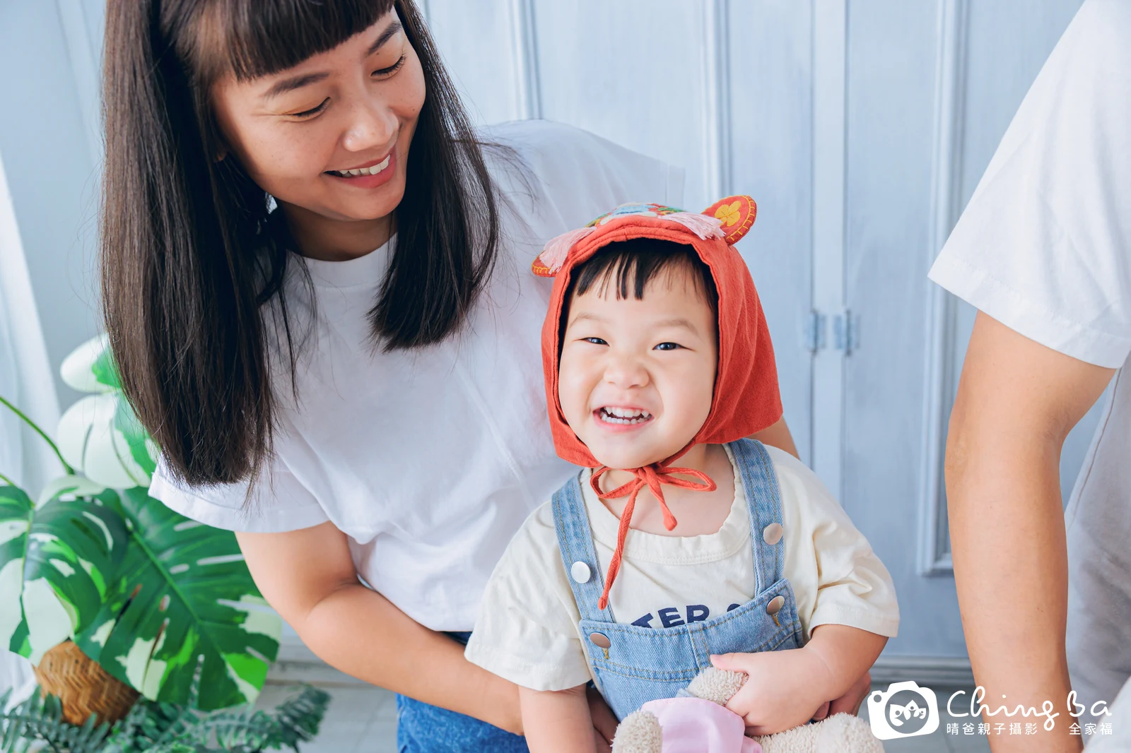妹妹的台中小家庭抓周拍攝現場