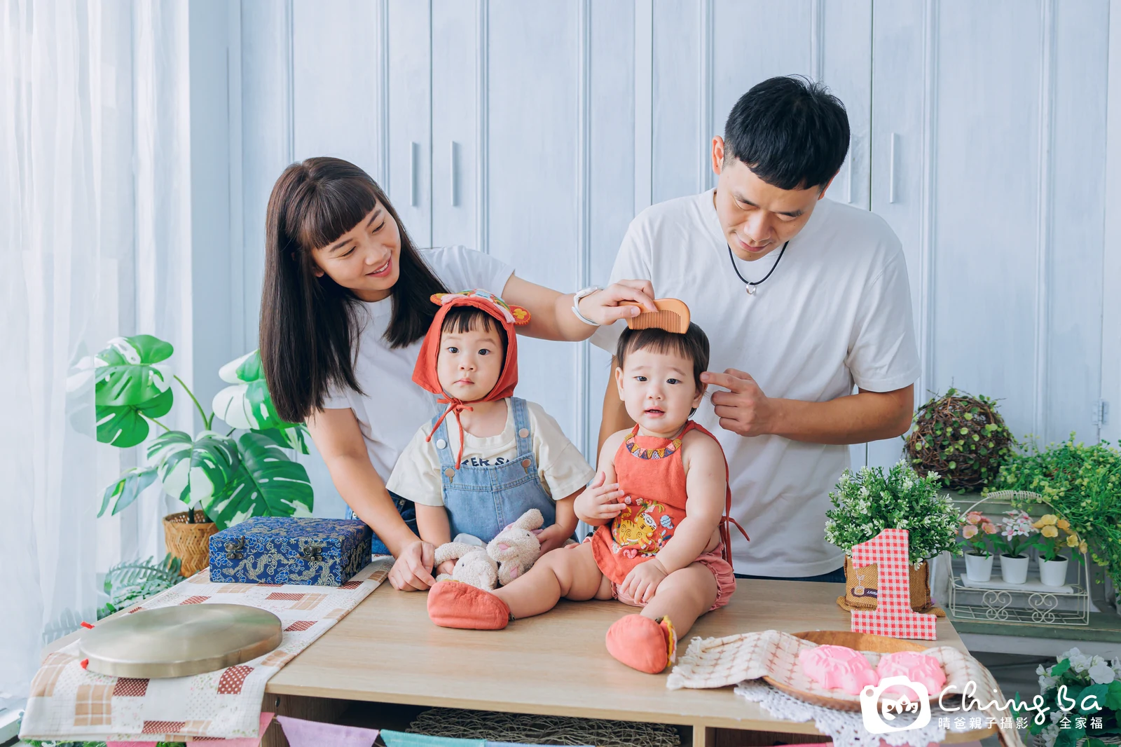 妹妹周歲抓周儀式的紀錄(2025 年冬季)