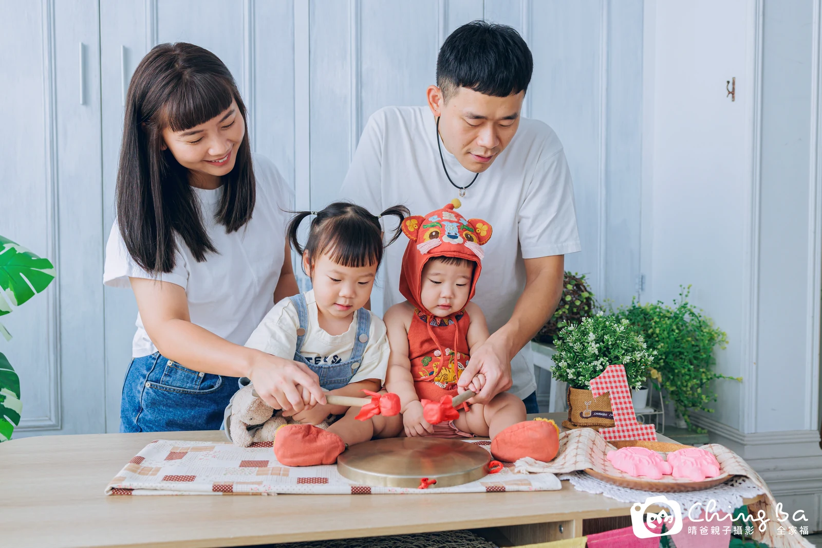 妹妹的抓周時光——晴爸親子攝影