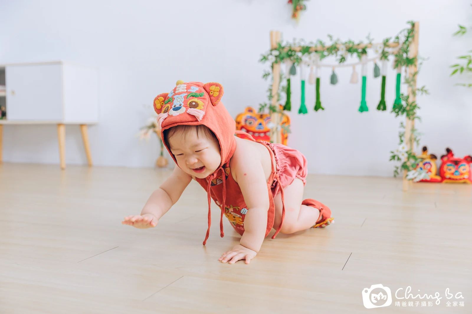 咪嚕的抓周時光——晴爸親子攝影